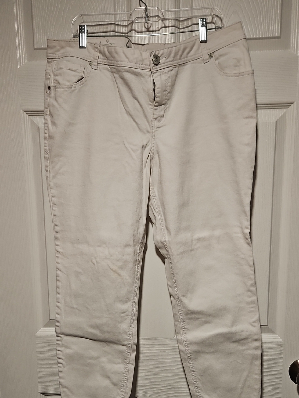 Lane Bryant Skinny Jeans in Off-White